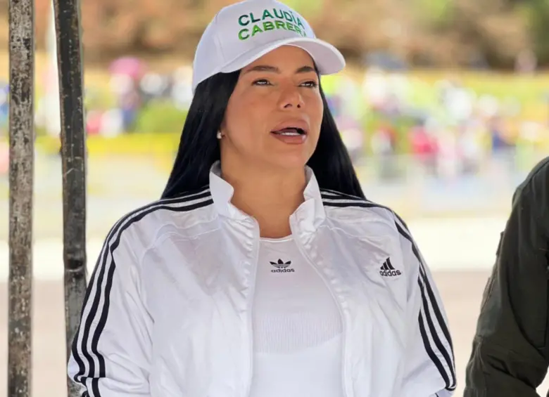 Claudia Cabrera es candidata a la Cámara de Representantes. Foto: redes sociales 