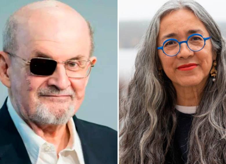 Salman Rushdie y Cristina Rivera Garza son algunos de los invitados internacionales al Hay Festival de Cartagena 2025. Fotos: Getty.