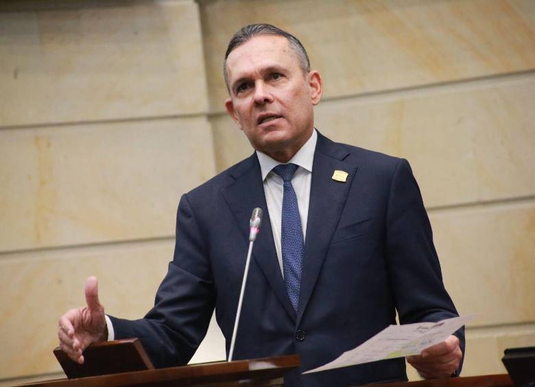 Efraín Cepeda, presidente del Senado. Foto: Senado.