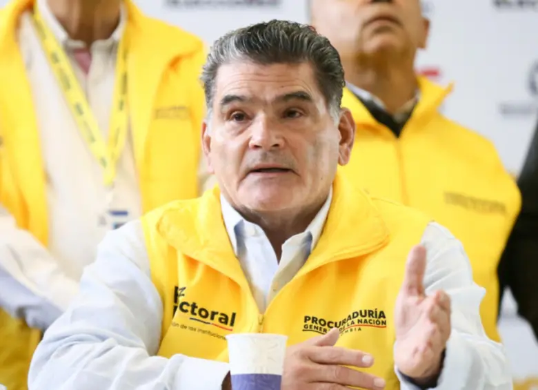 El procurador general respaldó los resultados en las urnas. Foto: Colprensa
