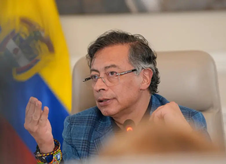 El presidente de Colombia, Gustavo Petro. FOTO: Presidencia de la República
