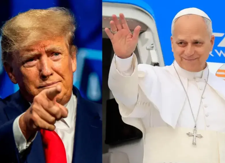 El papa León XIV ha sido crítico con el manejo que Trump le ha dado a la guerra con Irán. Fotos: Getty.