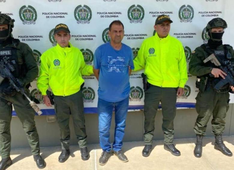 Eliécer Acevedo Barón, alias “Manuel”, contaba con más de 15 años en el mundo criminal. FOTO: POLICÍA DE COLOMBIA 