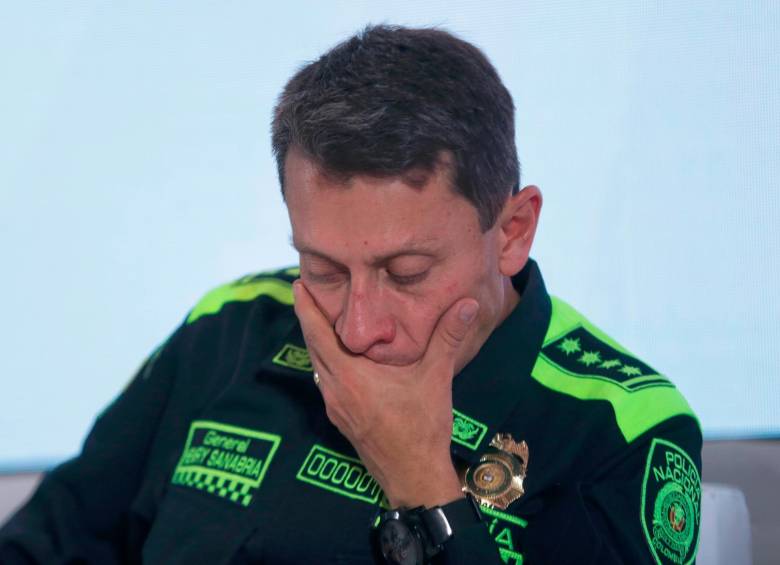 El director general de la Policías, Henry Sanabria, dio polémicas declaraciones este domingo que lo tienen en problemas. FOTO: COLPRENSA