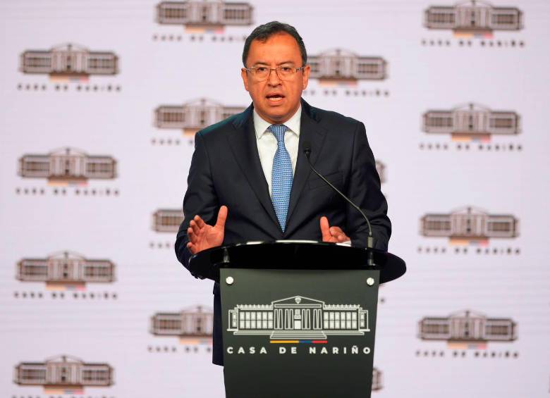 El ministro del Interior y portavoz del Gobierno del presidente Gustavo Petro, Alfonso Prada. FOTO: CORTESÍA