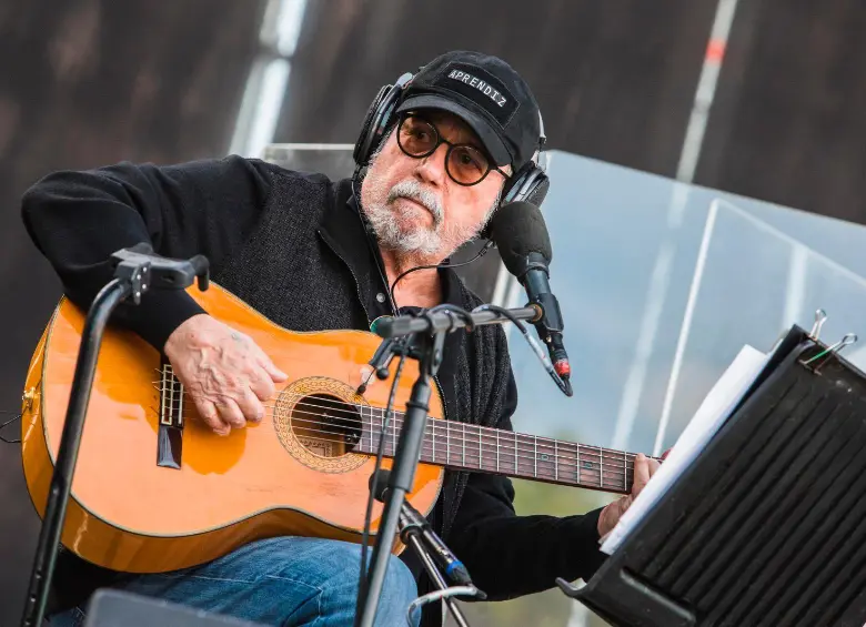 El concierto de Silvio Rodríguez está programado para el 31 de octubre en el estadio Polideportivo de Envigado. FOTO: Getty 