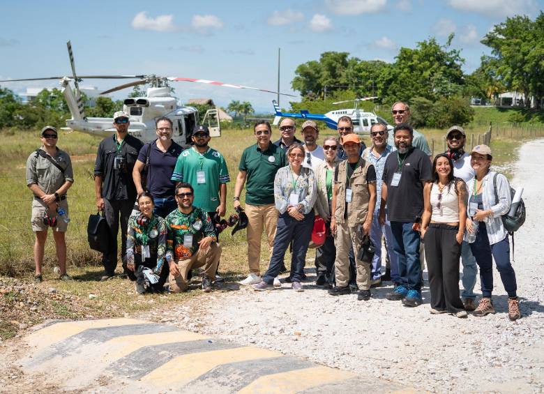 La presencia de esta comisión de expertos fue posible gracias a la coordinación de Cornare con el Ministerio de Ambiente, el Instituto Von Humboldt y el ambientalista Nicolás Ibarguen. Foto Cotesía
