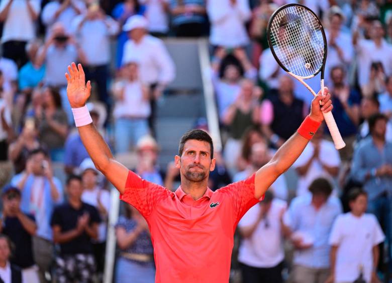 Novak Djokovic busca en Roland su título 23 de Grand Slam. FOTO AFP