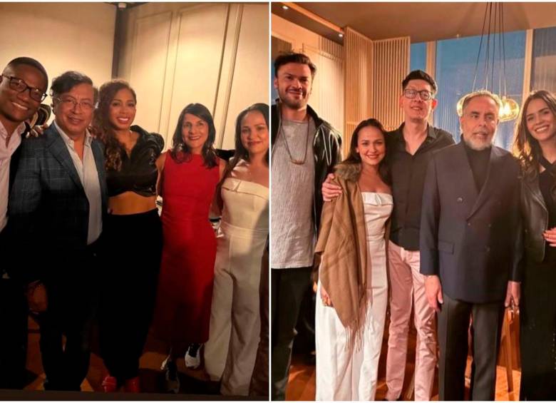 El presidente fue uno de los invitados de la celebración organizada por la esposa del ministro, Adelina Guerrero. FOTOS: Cortesía