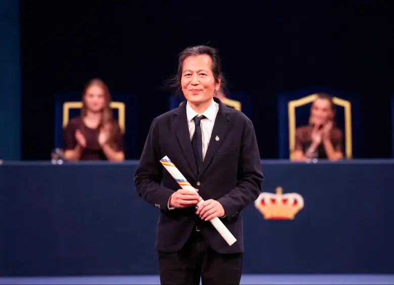 Byung-Chul Han recibió este año el Premio Princesa de Asturias 2025 de Comunicación y Humanidades. FOTO Cortesía @fpa