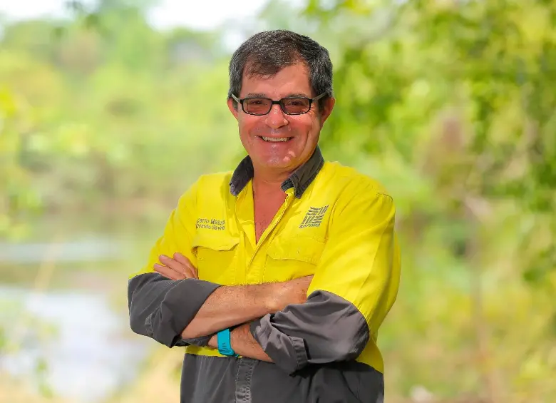 Ricardo Gaviria es el presidente de Cerro Matoso. FOTO cortesía Cerro Matoso