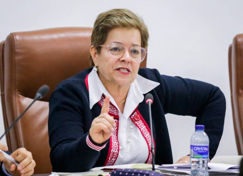 Gloria Inés Ramírez, ministra de Trabajo. FOTO COLPRENSA