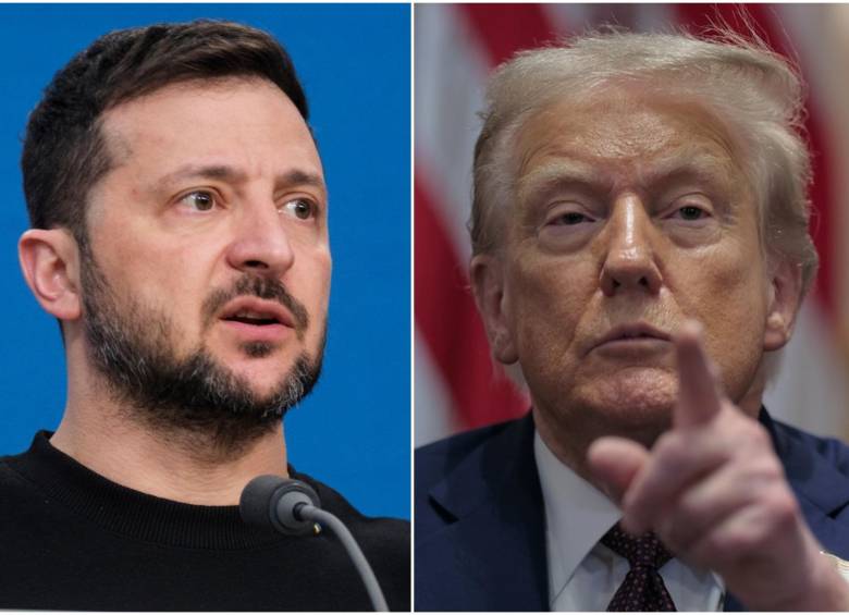 Zelenski ya había pedido a Trump que presionara al presidente ruso, Vladímir Putin, para detener los bombardeos contra Ucrania, invadida por Moscú en febrero de 2022. FOTO: Getty