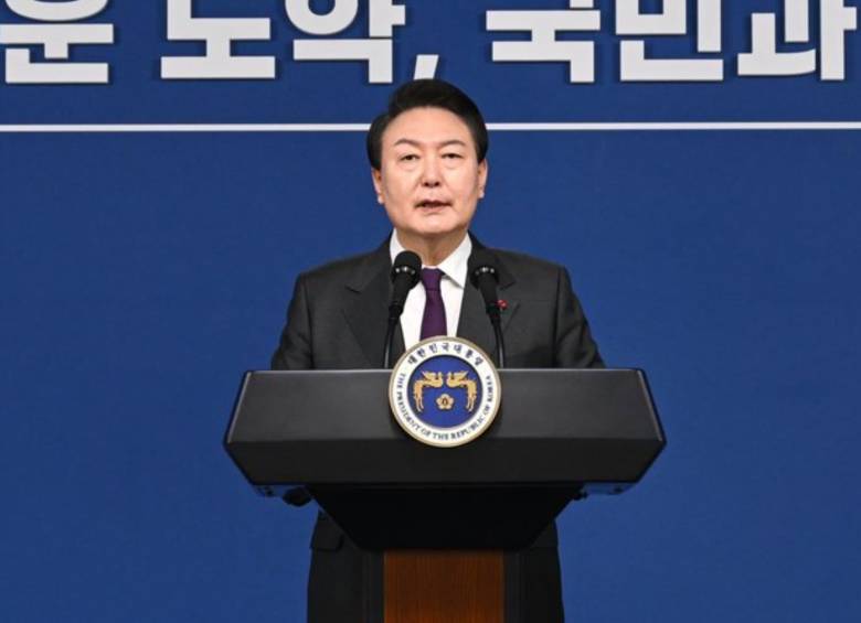 Si la moción sale adelante, Yoon, un exfiscal convertido en presidente en 2022, será suspendido a la espera de la validación por parte del Tribunal Constitucional. FOTO: X@President_KR