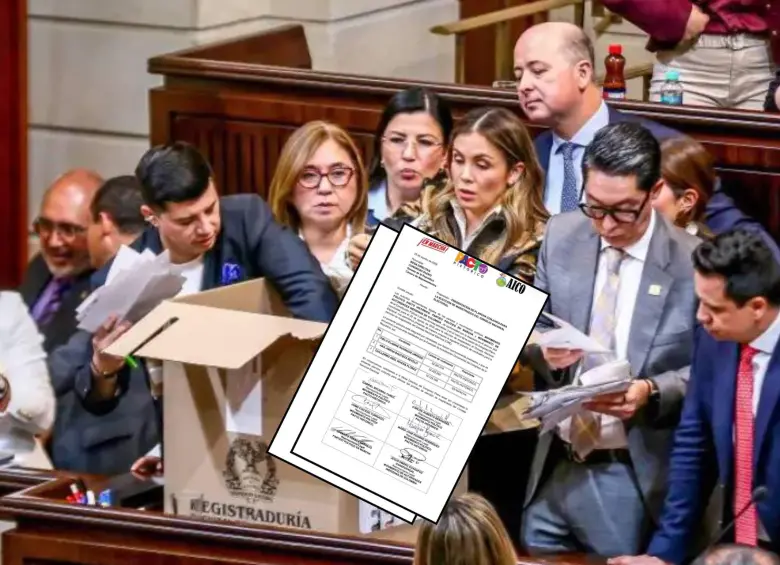 El Pacto Histórico, En Marcha y AICO dieron a conocer la información en un comunicado, para la votación de este 25 de agosto. Foto: Colprensa. 