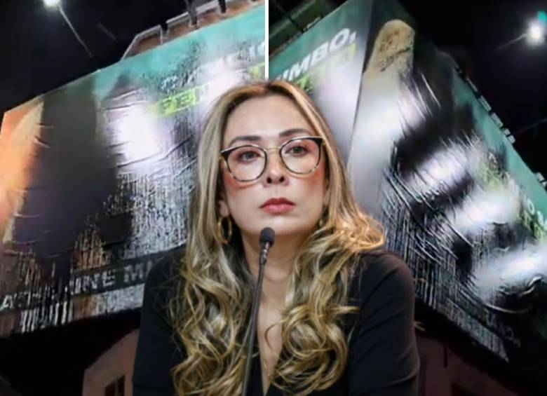 La Representante a la Cámara Katherine Miranda denunció que su sede de campaña en Bogotá fue vandalizada por encapuchados. Foto: Colprensa/Redes Sociales @KatheMirandaP