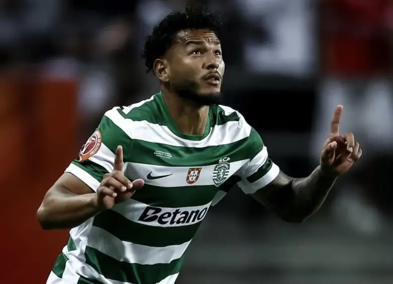 Luis Javier Suárez, jugador del Sporting de Portugal. FOTO: Redes sociales Sporting