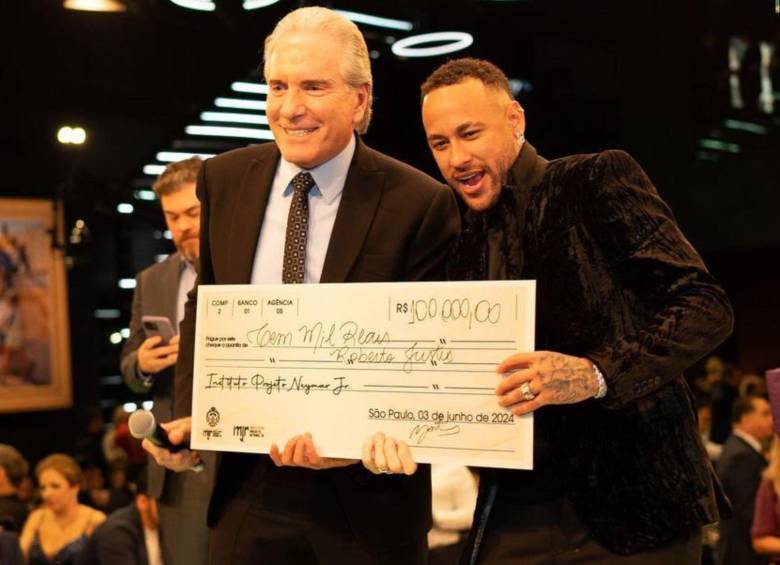 La subasta recaudó cerca de R$ 21 millones de reales (15 mil millones de pesos colombianos). FOTO: INSTITUTO NEYMAR JR