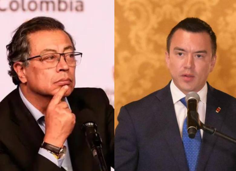 El Gobierno del presidente Gustavo Petro publicó para comentarios un decreto que fija un arancel recíproco del 50% a productos de Ecuador, en respuesta a la “tasa de seguridad” impuesta por ese país. Foto: Archivo y AFP