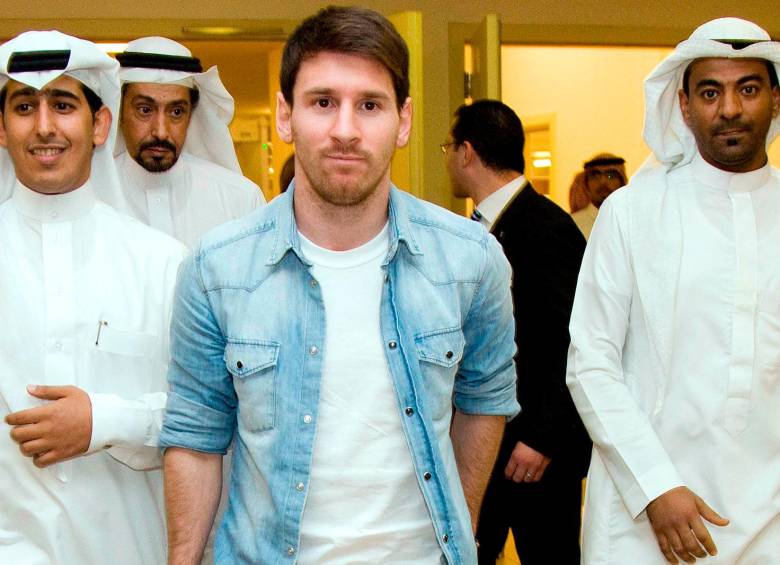 Messi es una de las figuras que los árabes está intentando atraer con los llamados “petrodólares”. FOTO: AFP