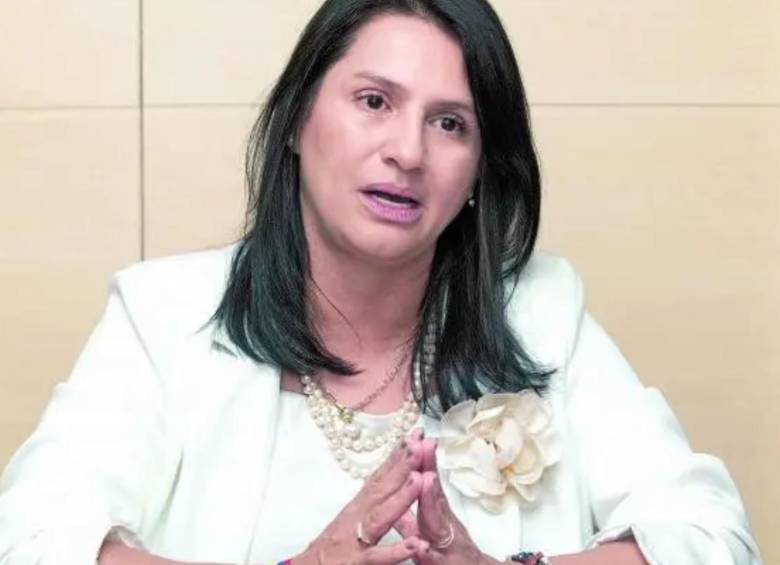 Paola Holguín fue candidata presidencial. FOTO: El Colombiano