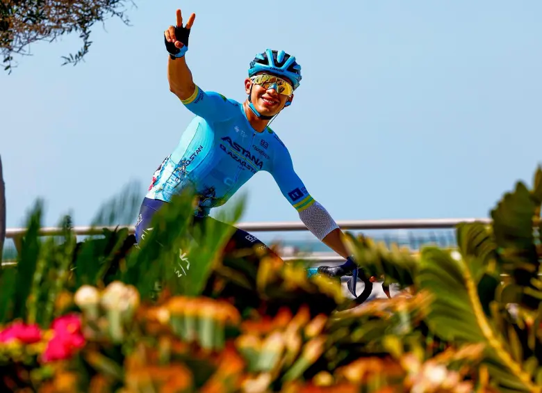 Harold Tejada viene de correr el Tour de Francia. FOTO: @ASTANA