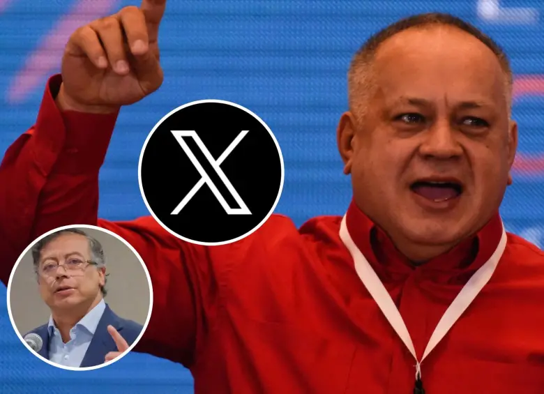 Después de que Nicolás Maduro bloqueara la red social en 2024, Diosdado Cabello reapareció en este espacio con un mensaje para los venezolanos. FOTOS: Getty, X y Presidencia