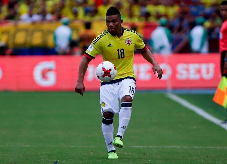 El lateral Frank Fabra es una de las novedades en la convocatoria de Reinaldo Rueda para los juegos ante Bolivia y Venezuela. FOTO: COLPRENSA 