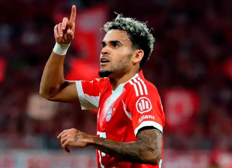 El futbolista colombiano Luis Díaz busca ganar su primer título de Champions League con el Bayern Múnich de Alemania. FOTO: GETTY