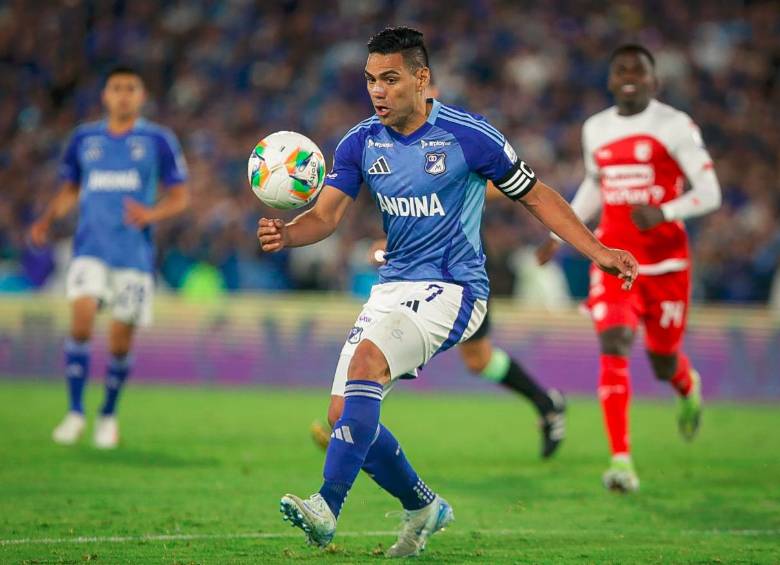 Falcao quedó habilitado para debutar con Millonarios. FOTO COLPRENSA