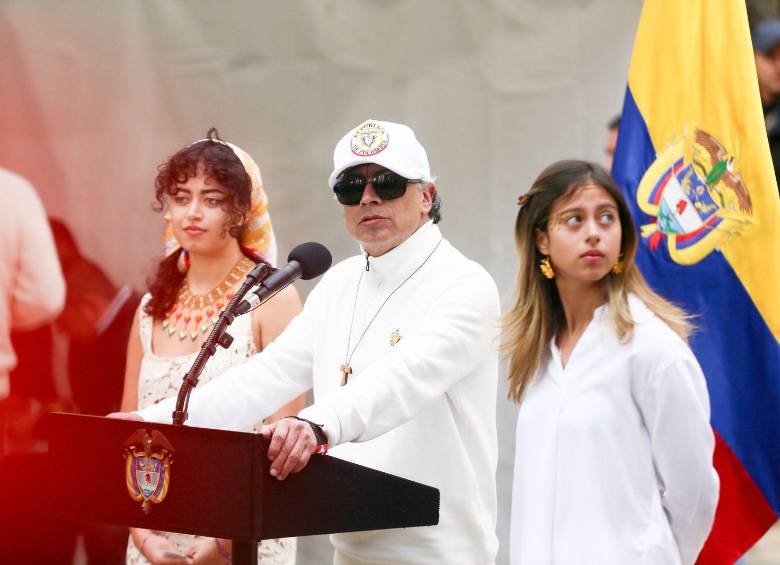 El presidente Gustavo Petro comienza a despedirse de la Presidencia de la República. FOTO: COLPRENSA