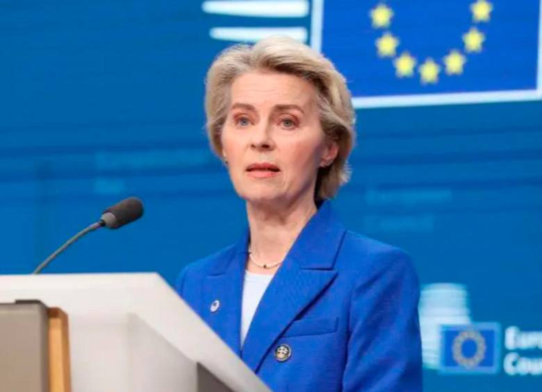 Ursula von der Leyen es la presidenta de la Comisión Europea. FOTO: Xinhua