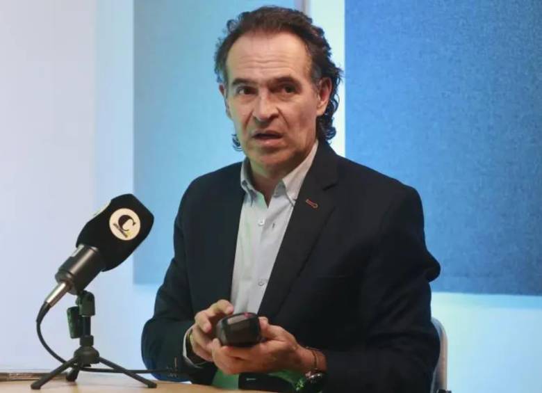 El alcalde de Medellín Federico Gutiérrez llegó a su cargo con el movimiento Creemos, que hoy tiene dos representantes a la Cámara: Simón Molina y Luis Guillermo Patiño. Foto: EL COLOMBIANO.