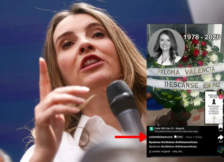 La publicación se dio desde una cuenta en la red social TikTok Ya el usuario fue eliminado y, por ende, la fotografía también. Foto: Colprensa/redes sociales. 