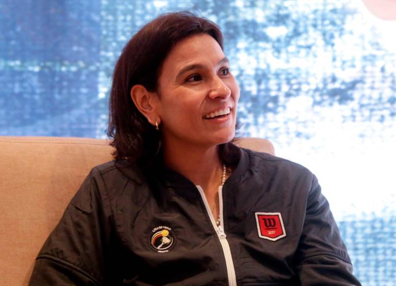La extenista Fabiola Zuluaga no continuará como capitana del equipo femenino de Colombia que compite en el Billie Jean King Cup. FOTO COLPRENSA 