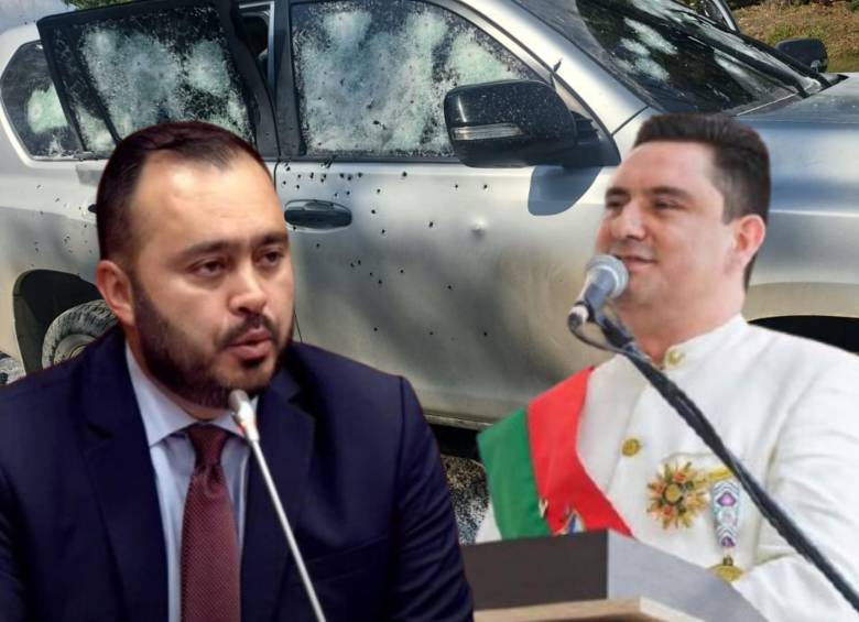 El congresista Jairo Castellanos y el gobernador de Arauca, Renson Martínez. Foto: Colprensa/Cortesía. 