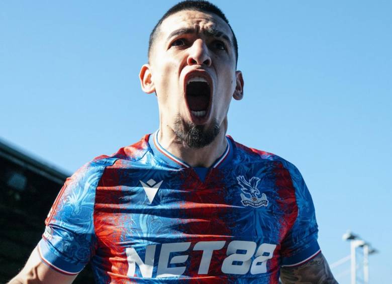 Daniel Muñoz fue elegido, según Sofascore como el jugador más influyente de la Premier League durante este último tiempo. FOTO: Tomada de redes sociales Crystal Palace