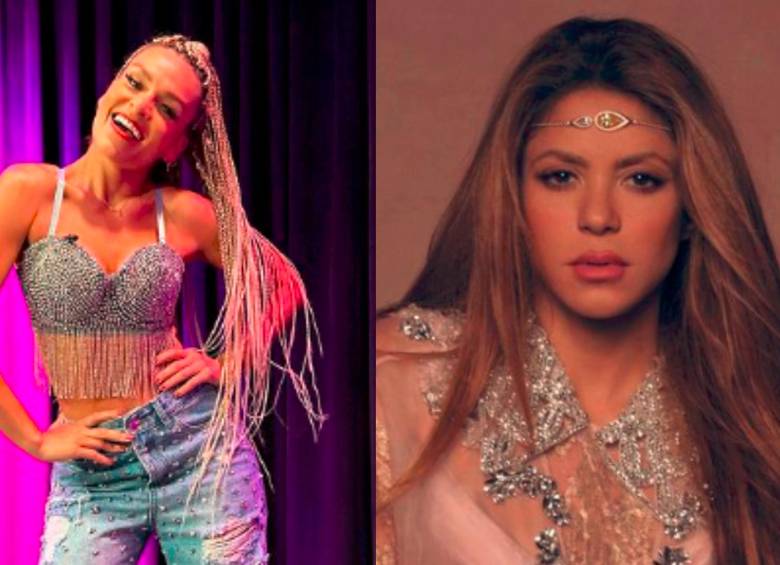 La bailarina dijo que le perdió el respeto a la cantante colombiana por sus malos tratos. Foto: Tomadas del Instagram de Jenny García y Shakira. 