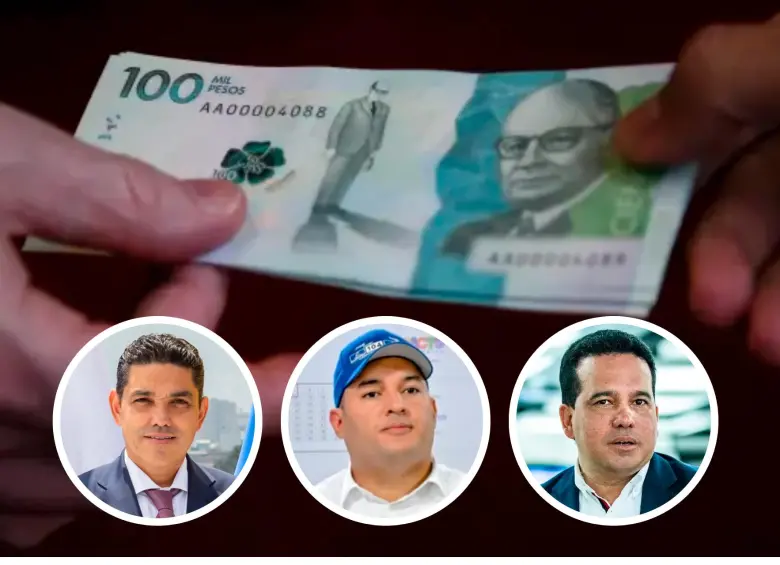 El escolta está vinculado a la seguridad de Jaime Luis Lacouture (izquierda) y salpica la campaña al Senado de Daniel Restrepo Carmona (centro), ficha del saliente senador Carlos Andrés Trujillo (derecha). FOTO: COLPRENSA/EL COLOMBIANO/CORTESÍA