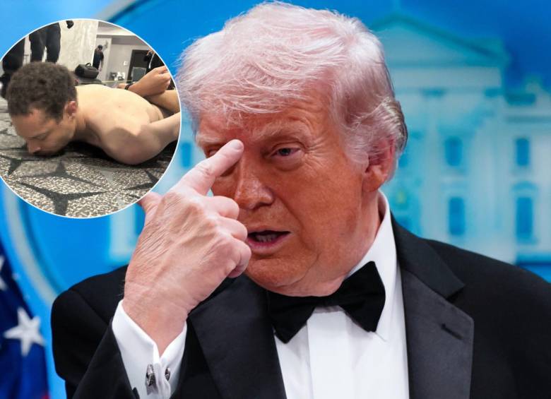 Cole Allen, de 31 años, fue detenido en medio de la evacuación del presidente Donald Trump de la sala de eventos del Washington Hilton. Fotos: Getty Images