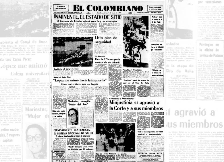 Un día como hoy 6 de junio