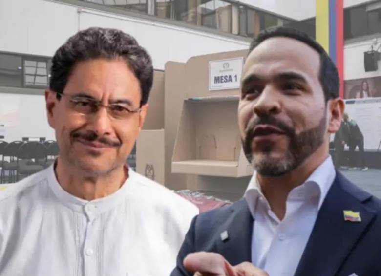 Candidatos presidenciales Iván Cepeda y Abelardo de la Espriella. Foto: Colprensa 