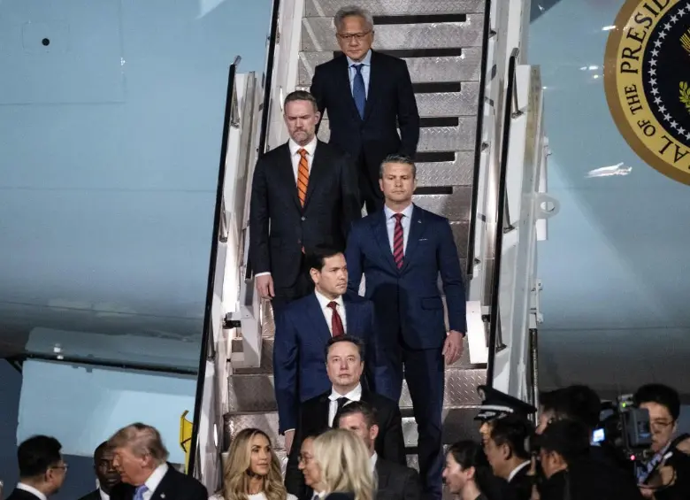 Estos son los 12 poderosos empresarios que acompañan a Trump para reabrir negocios en China