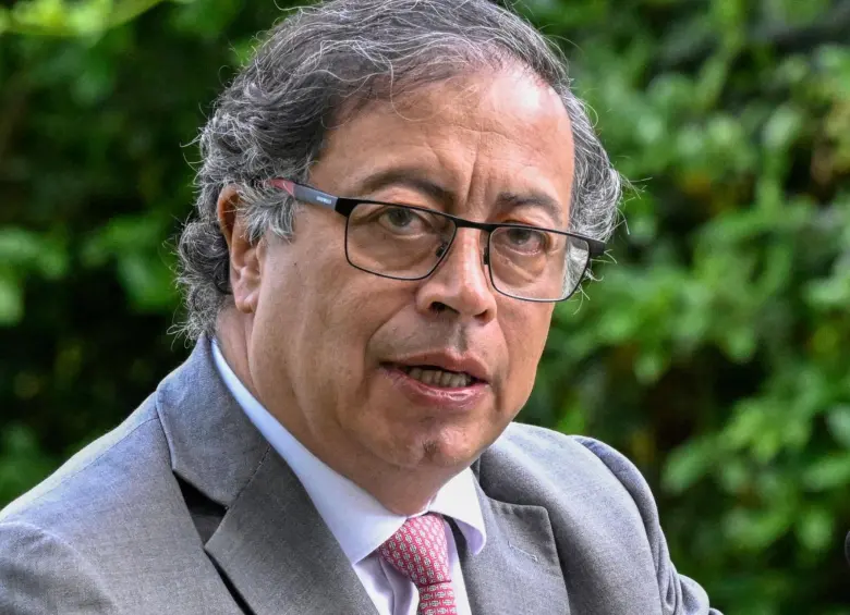 El presidente de Colombia, Gustavo Petro. FOTO: Getty