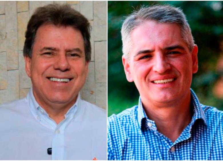 Prieto y Rendón son los únicos que hasta el momento han confirmado su participación al debate de los dos medios. FOTOS: EL COLOMBIANO