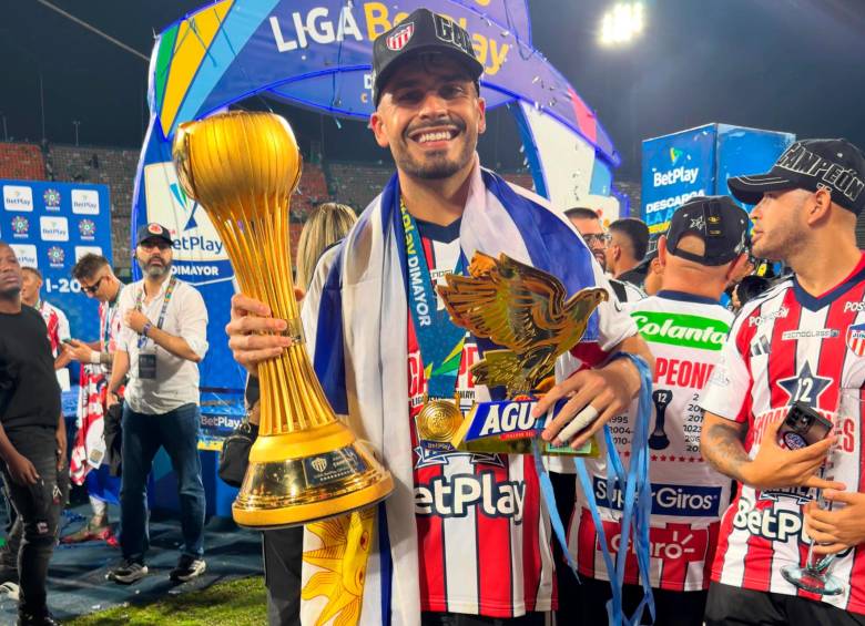 Mauro Silveira tiene dos título de liga como arquero de Junior. FOTO: Instagram mauro_silveira1