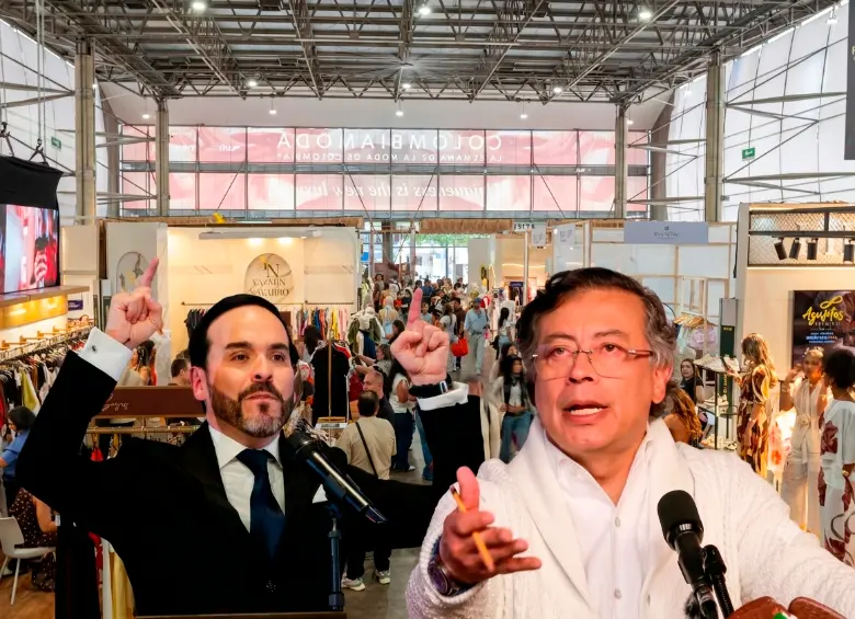 Empresarios del sistema moda hicieron un balance del gobierno de Gustavo Petro y presentaron sus principales peticiones al presidente electo, Abelardo de la Espriella, durante Colombiamoda. FOTO COLPRENSA. 
