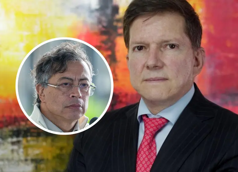 El exministro de Justicia Wilson Ruiz Orjuela radicó una acción popular ante el Tribunal Administrativo de Cundinamarca con el fin de frenar la participación electoral del presidente Gustavo Petro. FOTO: Getty y redes sociales @WilsonRuizOrejuela