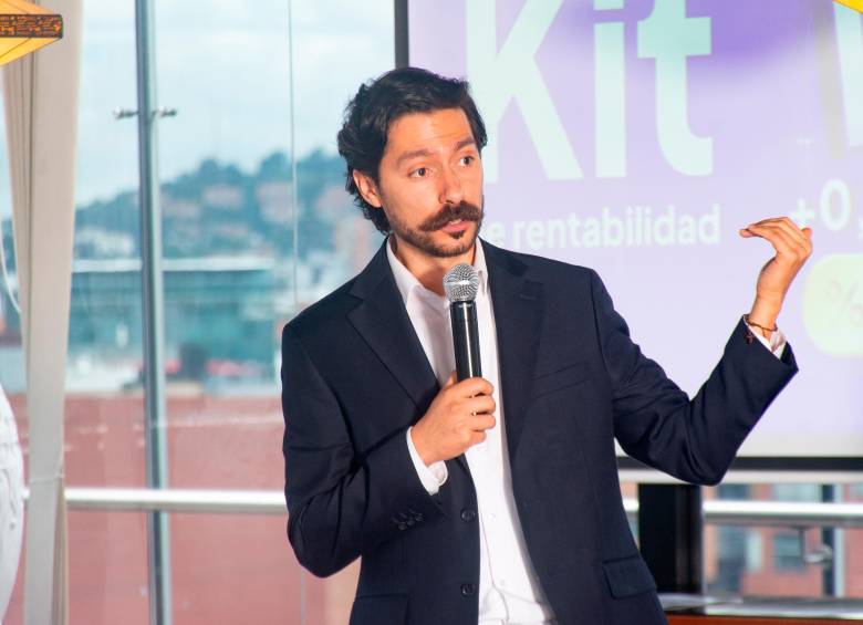 Charlie Correa, cofundador de Mejor CDT, explicó cómo la plataforma busca facilitar la comparación de tasas y el acceso de los colombianos a los CDT. FOTO CORTESÍA MEJORCDT.