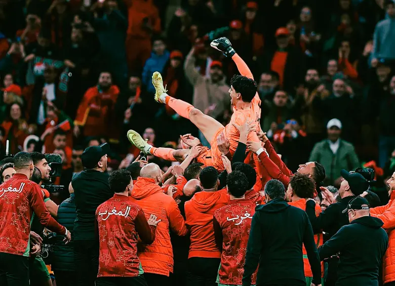 El arquero marroquí Yassine Bono fue la gran figura del equipo marroquí en la tanda de penaltis. Foto: tomada del x de @CAF_Online
